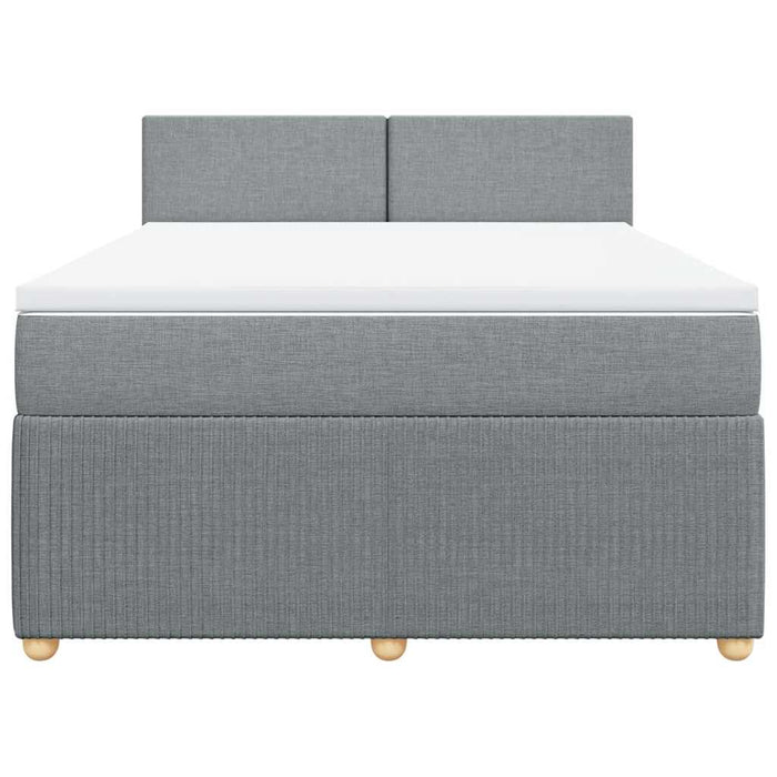 Pat continental, gri deschis, 140x200 cm, material textil - WALTI WALTI