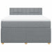 Pat continental, gri deschis, 140x200 cm, material textil - WALTI WALTI