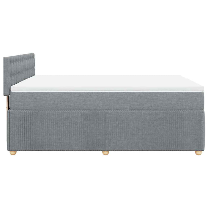 Pat continental, gri deschis, 140x200 cm, material textil - WALTI WALTI