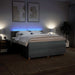 Pat continental, gri deschis, 180x200 cm, material textil - WALTI WALTI
