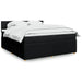 Pat box spring cu saltea, negru, 180x200 cm, catifea - WALTI WALTI