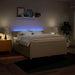 Pat continental cu saltea, crem, 180x200 cm, textil - WALTI WALTI