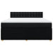 Pat box spring cu saltea, negru, 180x200 cm, catifea - WALTI WALTI