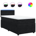 Pat box spring cu saltea, negru, 90x190 cm, catifea - WALTI WALTI