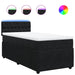 Pat box spring cu saltea, negru, 90x200 cm, catifea - WALTI WALTI