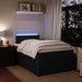 Pat box spring cu saltea, negru, 120x190 cm, catifea - WALTI WALTI