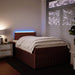 Pat box spring cu saltea, negru, 120x190 cm, catifea - WALTI WALTI