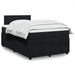 Pat box spring cu saltea, negru, 120x190 cm, catifea - WALTI WALTI