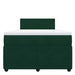 Pat box spring cu saltea, verde închis, 120x200 cm, catifea - WALTI WALTI
