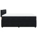 Pat box spring cu saltea, negru, 140x200 cm, catifea - WALTI WALTI