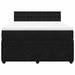 Pat box spring cu saltea, negru, 140x200 cm, catifea - WALTI WALTI