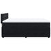 Pat box spring cu saltea, negru, 140x200 cm, catifea - WALTI WALTI