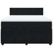 Pat box spring cu saltea, negru, 160x200 cm, catifea - WALTI WALTI