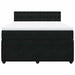 Pat box spring cu saltea, negru, 160x200 cm, catifea - WALTI WALTI