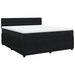 Pat box spring cu saltea, negru, 180x200 cm, catifea - WALTI WALTI