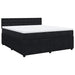 Pat box spring cu saltea, negru, 180x200 cm, catifea - WALTI WALTI