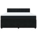 Pat box spring cu saltea, negru, 180x200 cm, catifea - WALTI WALTI