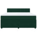 Pat box spring cu saltea, verde închis, 180x200 cm, catifea - WALTI WALTI
