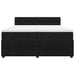 Pat box spring cu saltea, negru, 200x200 cm, catifea - WALTI WALTI