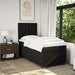 Pat box spring cu saltea, negru, 90x190 cm, textil - WALTI WALTI