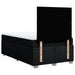 Pat box spring cu saltea, negru, 120x200 cm, textil - WALTI WALTI