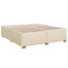 Pat continental cu saltea, crem, 180x200 cm, textil - WALTI WALTI