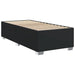 Pat box spring cu saltea, negru, 100x200 cm, piele ecologică - WALTI WALTI