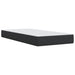 Pat box spring cu saltea, negru, 100x200 cm, piele ecologică - WALTI WALTI