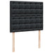 Pat box spring cu saltea, negru, 120x190 cm, piele ecologică - WALTI WALTI