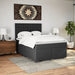 Pat box spring cu saltea, negru, 140x200 cm, piele ecologică - WALTI WALTI