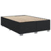 Pat box spring cu saltea, negru, 140x200 cm, piele ecologică - WALTI WALTI