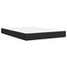 Pat box spring cu saltea, negru, 140x200 cm, piele ecologică - WALTI WALTI