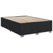 Pat box spring cu saltea, negru, 160x200 cm, piele ecologică - WALTI WALTI