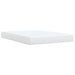 Pat box spring cu saltea, alb, 160x200 cm, piele ecologică - WALTI WALTI