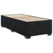 Pat box spring cu saltea, negru, 90x190 cm, catifea - WALTI WALTI