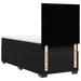 Pat box spring cu saltea, negru, 90x190 cm, catifea - WALTI WALTI