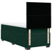 Pat box spring cu saltea, verde închis, 90x200 cm, catifea - WALTI WALTI