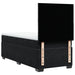 Pat box spring cu saltea, negru, 90x200 cm, catifea - WALTI WALTI