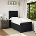 Pat box spring cu saltea, negru, 100x200 cm, catifea - WALTI WALTI