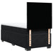 Pat box spring cu saltea, negru, 100x200 cm, catifea - WALTI WALTI