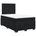 Pat box spring cu saltea, negru, 120x190 cm, catifea - WALTI WALTI