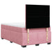 Pat box spring cu saltea, negru, 120x190 cm, catifea - WALTI WALTI