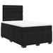 Pat box spring cu saltea, negru, 120x200 cm, catifea - WALTI WALTI