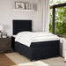 Pat box spring cu saltea, negru, 120x200 cm, catifea - WALTI WALTI