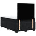 Pat box spring cu saltea, negru, 120x200 cm, catifea - WALTI WALTI