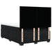 Pat box spring cu saltea, negru, 140x190 cm, catifea - WALTI WALTI