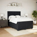 Pat box spring cu saltea, negru, 160x200 cm, catifea - WALTI WALTI