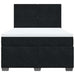 Pat box spring cu saltea, negru, 160x200 cm, catifea - WALTI WALTI