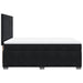 Pat box spring cu saltea, negru, 160x200 cm, catifea - WALTI WALTI