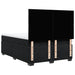 Pat box spring cu saltea, negru, 160x200 cm, catifea - WALTI WALTI